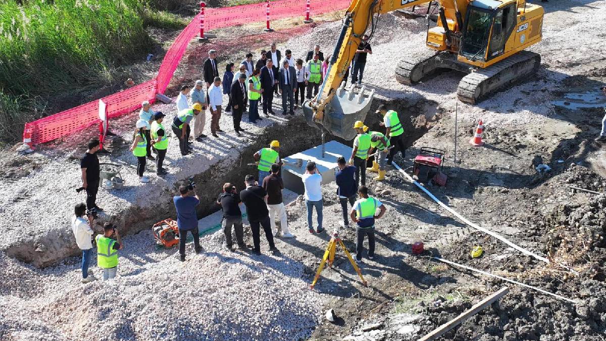 Başkan Dutlulu Soma’da 20 milyon TL’lik altyapı yatırımını inceledi