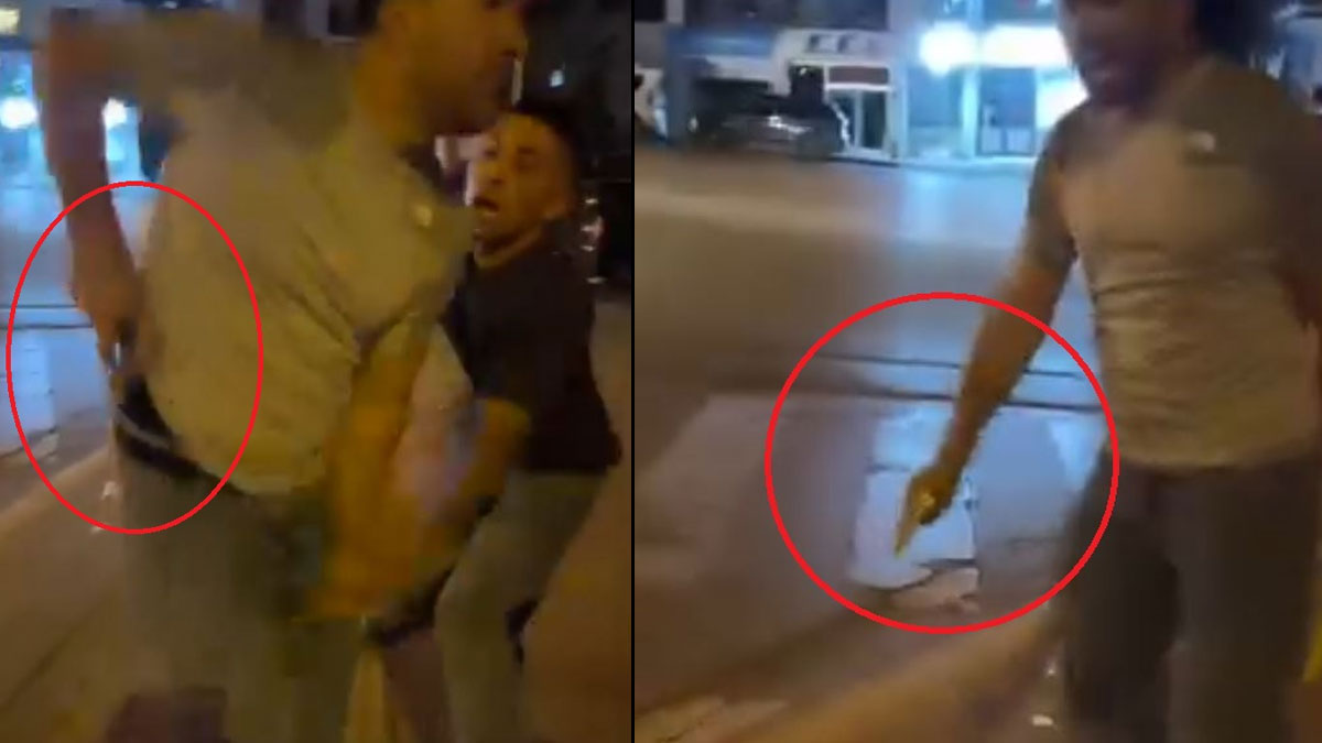 Ankara'da trafikte silahlı kavga: Polis açığa alındı