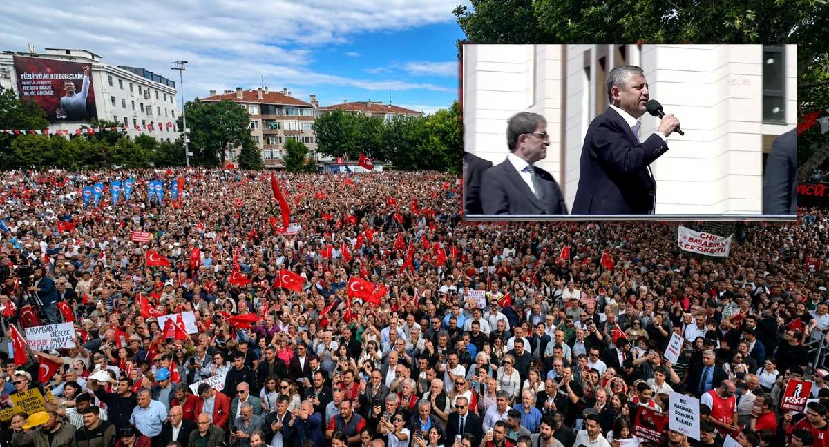 Özgür Özel Lüleburgaz’dan seslendi: CHP’de kavga yok, mesele Erdoğan ile millet arasında