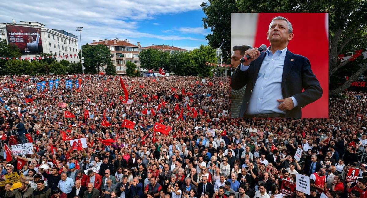 Özgür Özel Lüleburgaz’dan seslendi: CHP’de kavga yok, mesele Erdoğan ile millet arasında