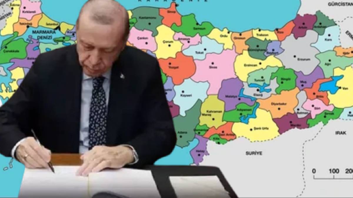 Türkiye haritasında kritik değişiklik! Erdoğan imzaladı: Muş ve Bitlis sınırı yeniden çizildi