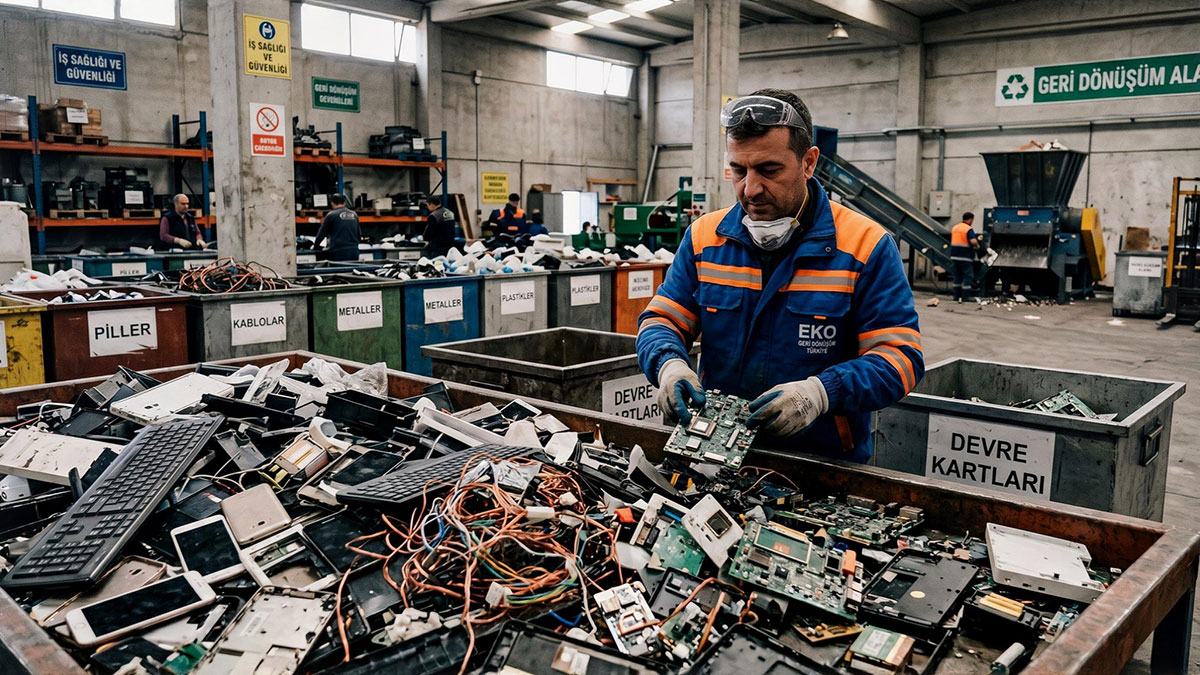 Çöpe atılan telefon ve bilgisayarlar nedeniyle tonlarca ağır metal toprağa sızıyor