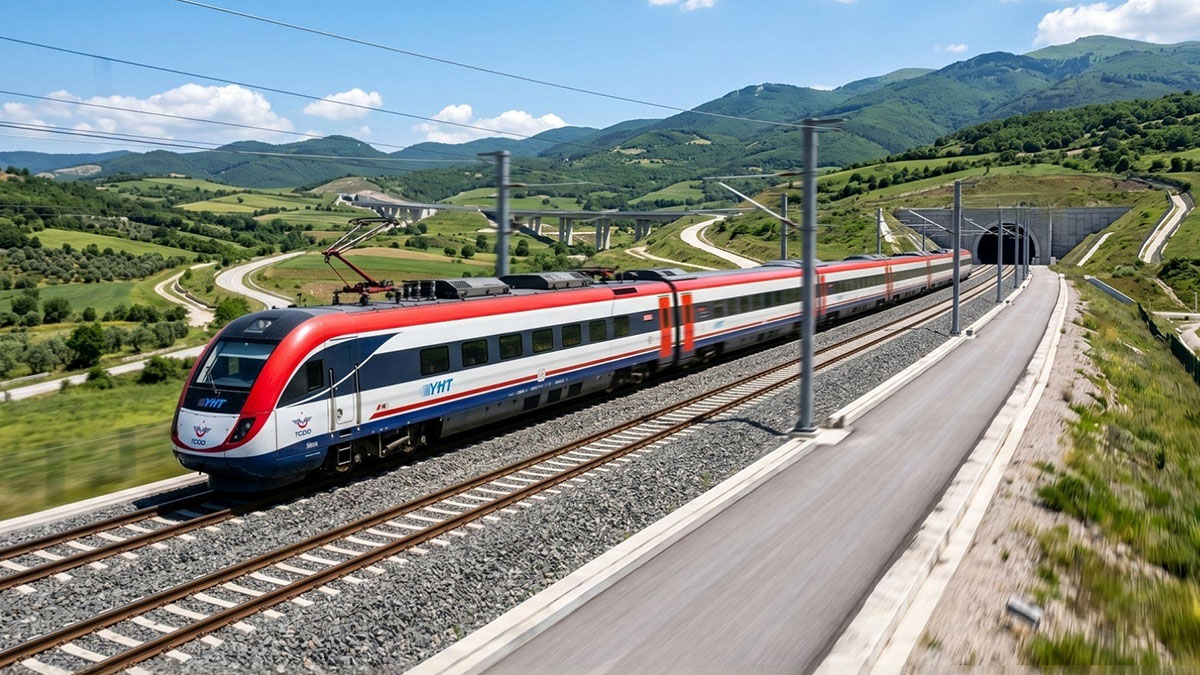 Bursa-Osmaneli hızlı tren hattında altyapı işleri tamamlandı