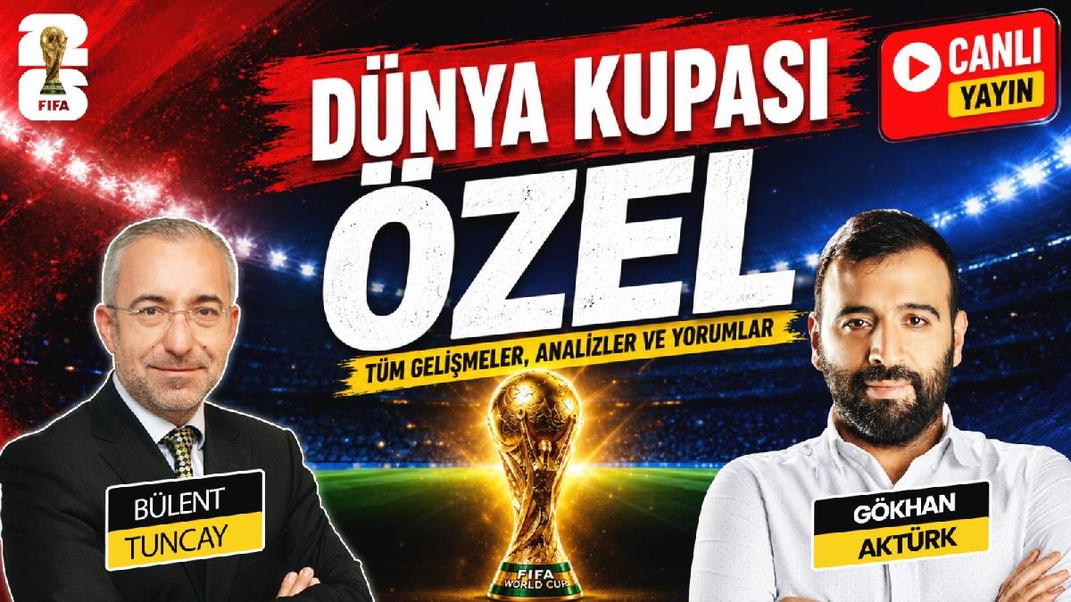 Dünya Kupası heyecanı KARAR TV’de: Bülent Tuncay ve Gökhan Aktürk turnuvayı yorumluyor