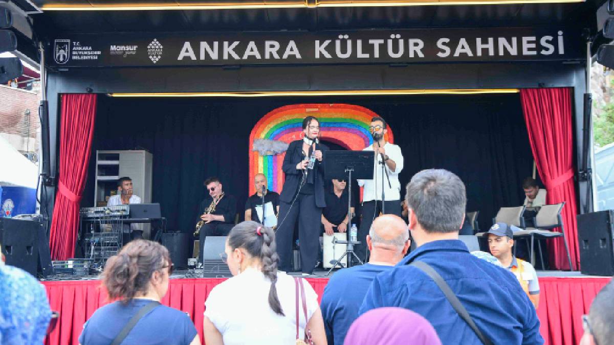 Ankara Kalesi hafta sonu kültür ve sanatın merkezi oldu