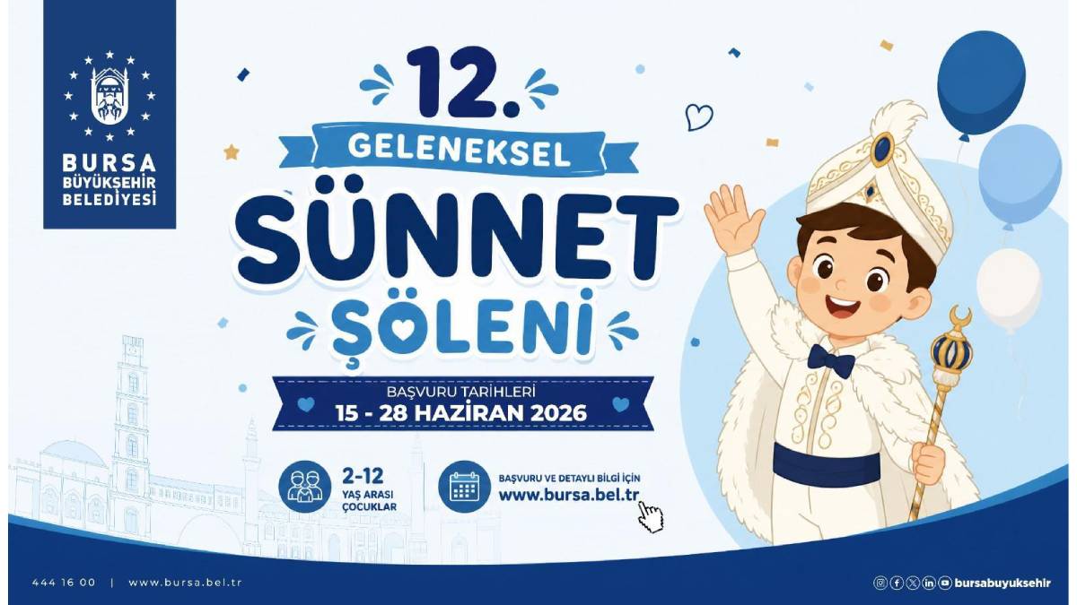Bursa Büyükşehirden ‘Toplu Sünnet Şöleni’