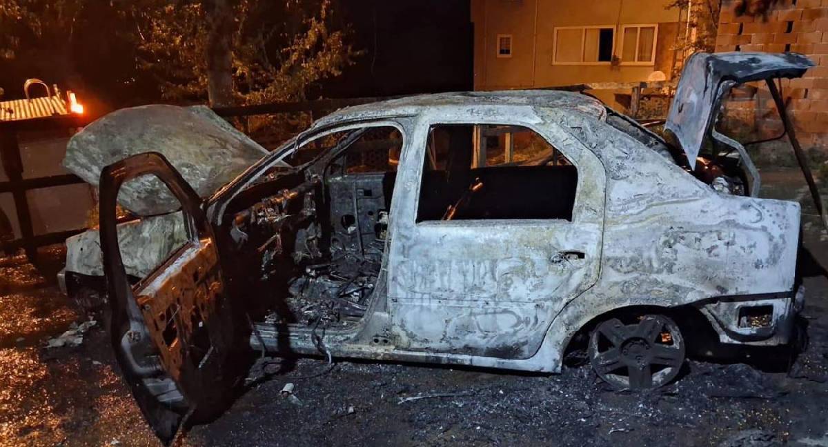 Ordu'da sendika başkanının aracı kundaklandı