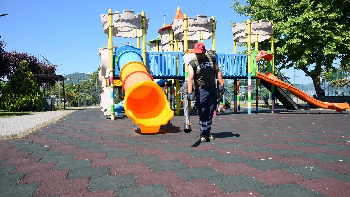 Giresun Belediyesi ekipleri şehrin her noktasında görev başında