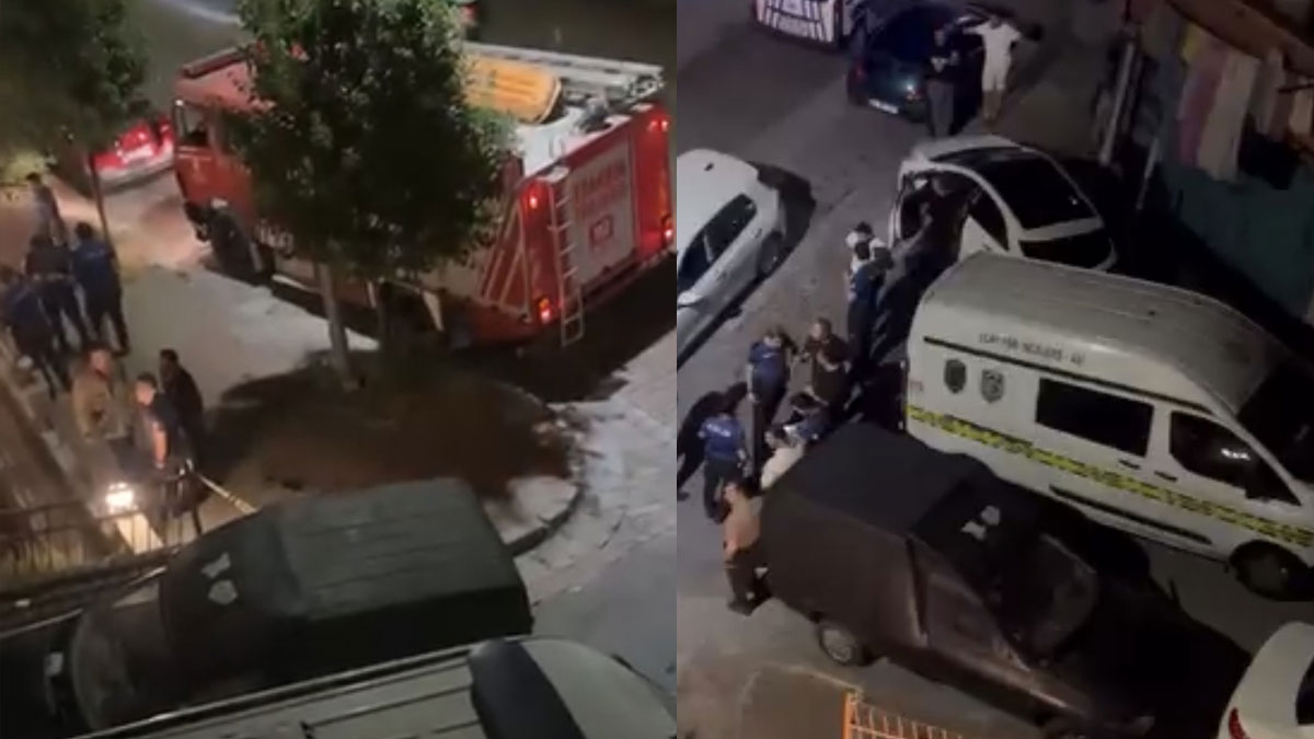Kağıthane'de şüpheli ölüm! Kabloyla asılı bulunan kişinin kimliği belli oldu