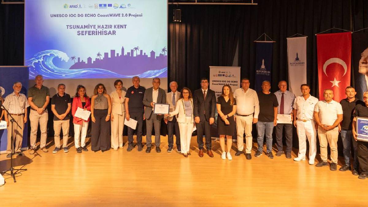 UNESCO’dan Seferihisar’a “Tsunamiye Hazır Kent” tescili