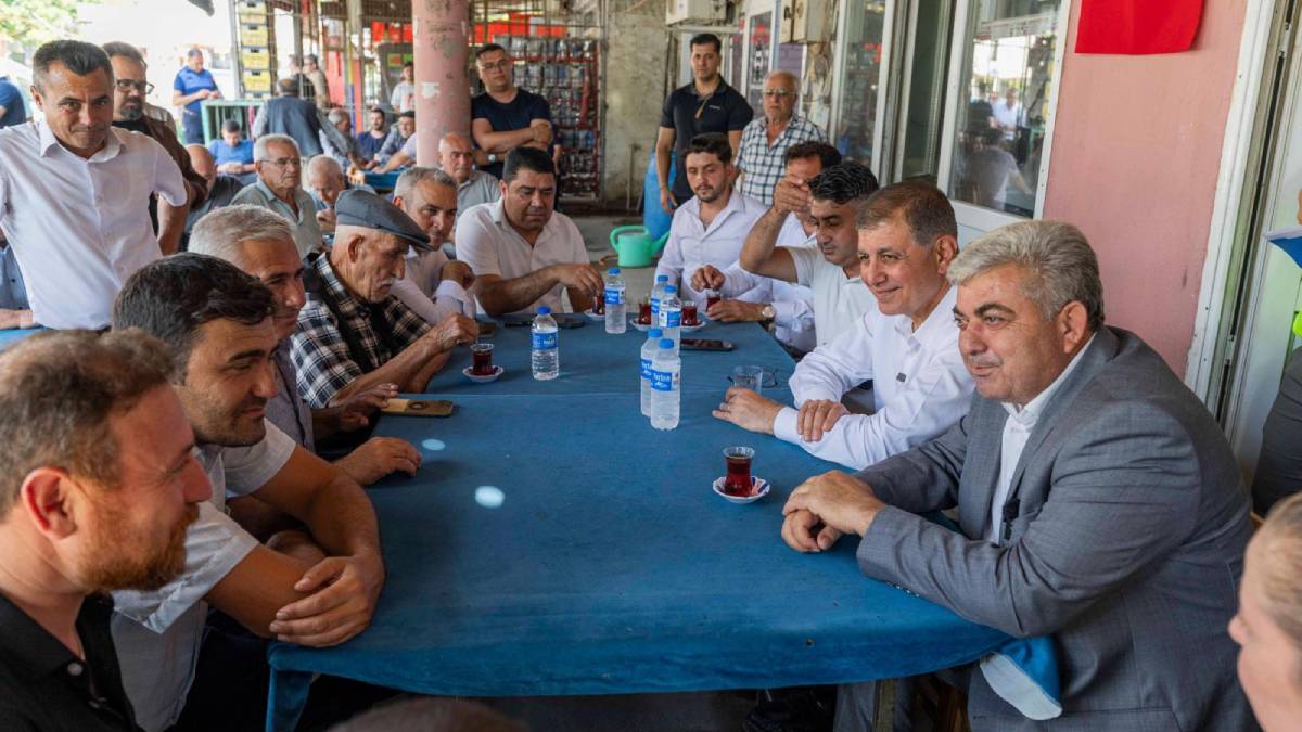 Başkan Tugay Küçük Menderes turunda