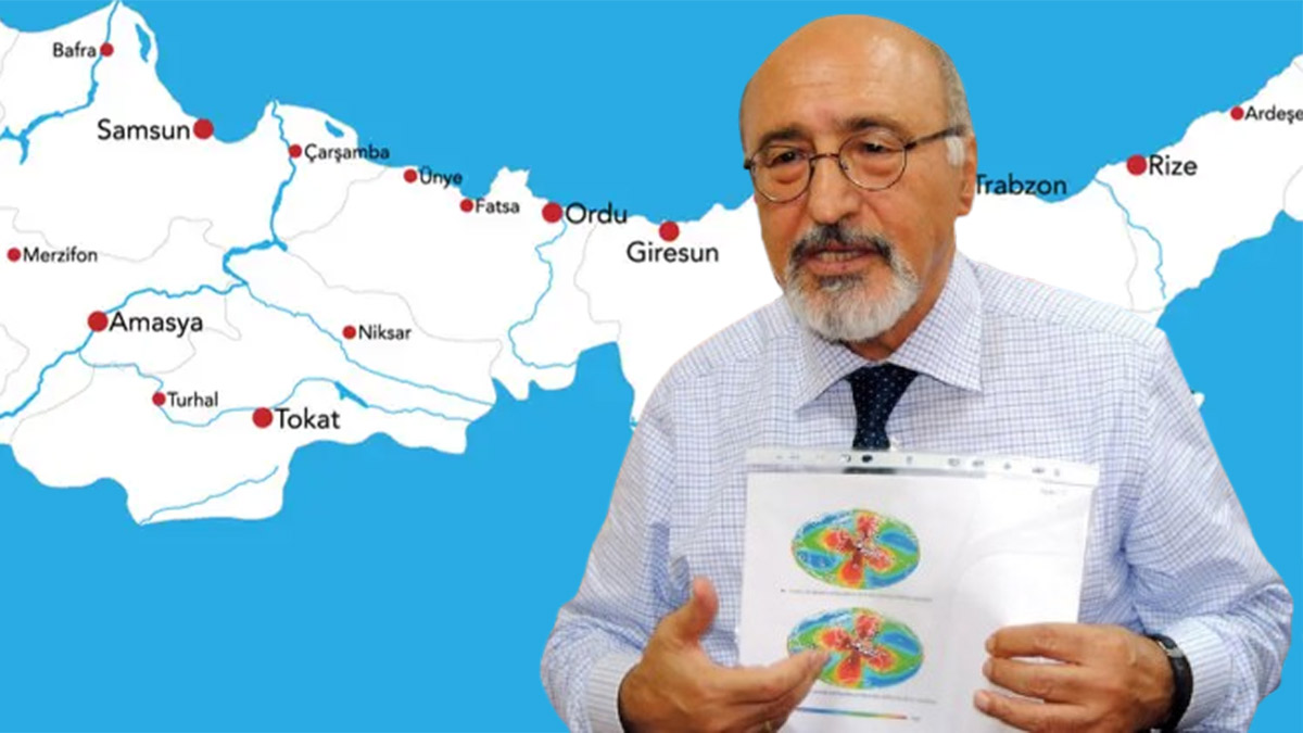 Osman Bektaş'tan kritik uyarı: Karadeniz’de 3 ilde 6,6'lık deprem riski