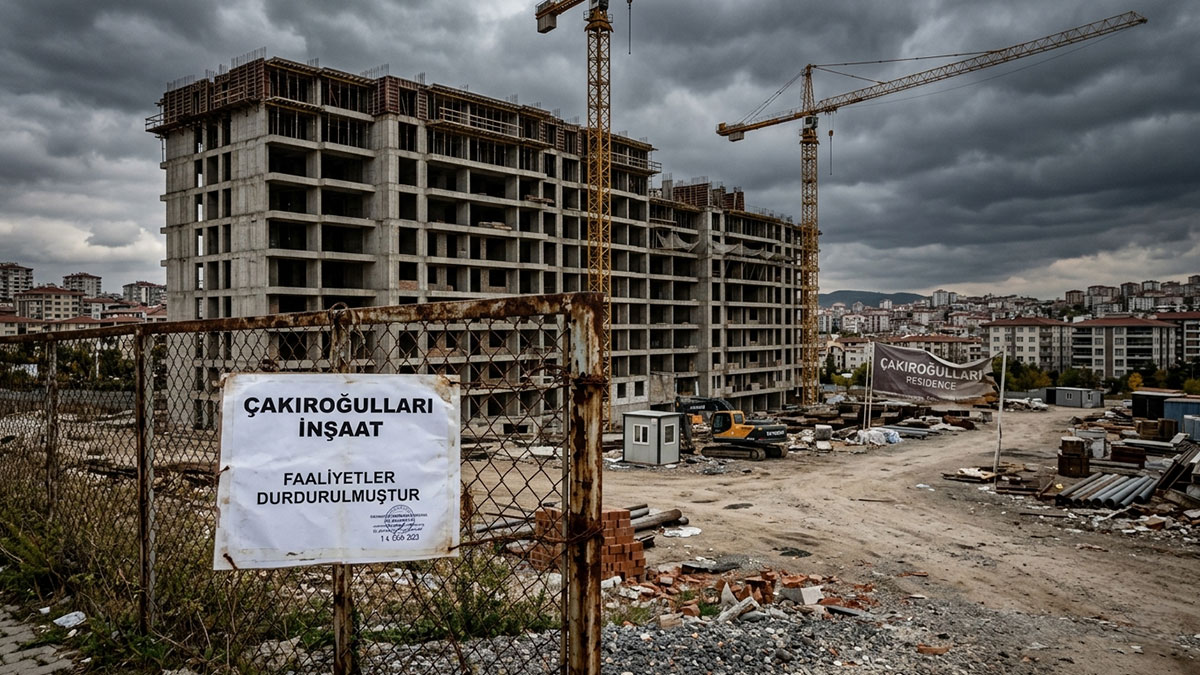 Ankara'da lüks konutlar inşa ediyordu: 10 yıllık inşaat firması battı