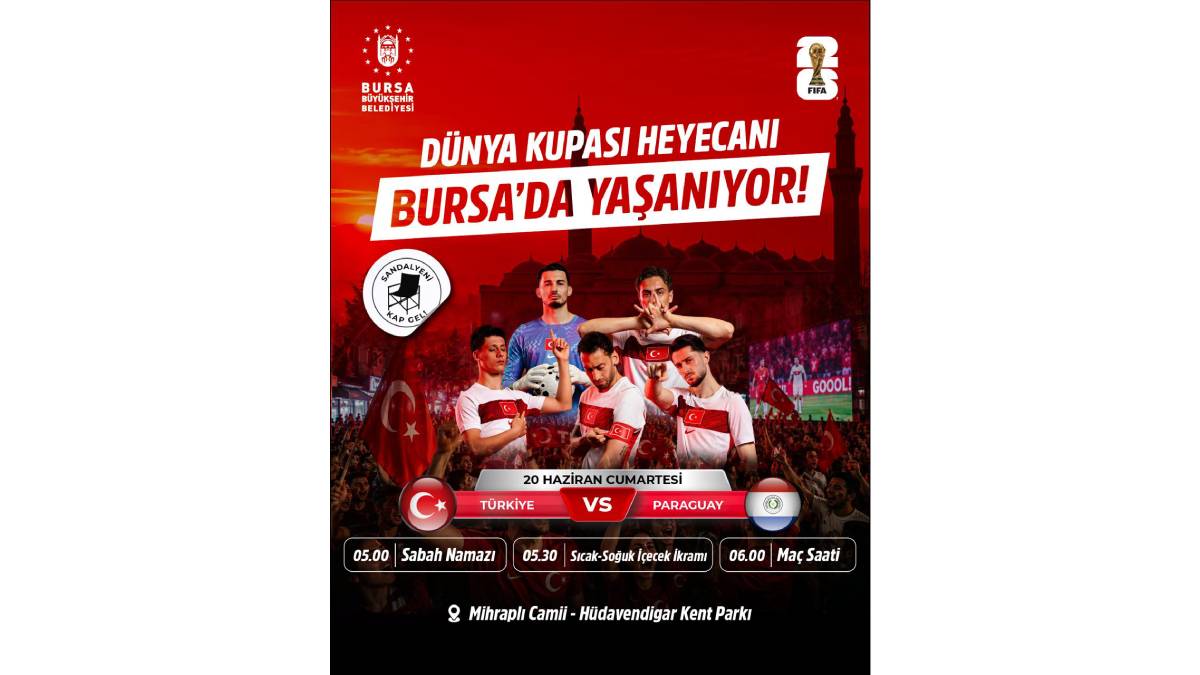 Sandalyeni kap gel, milli heyecana ortak ol!