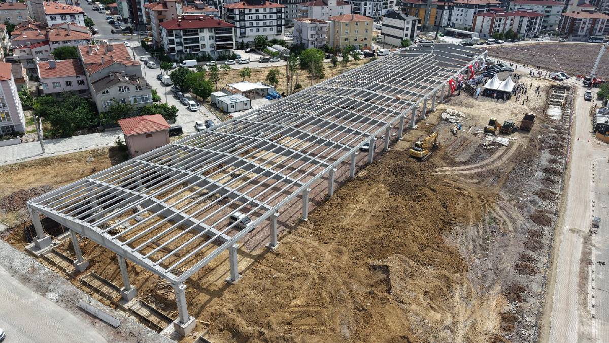 Çorlu’ya bir kapalı pazar yeri daha