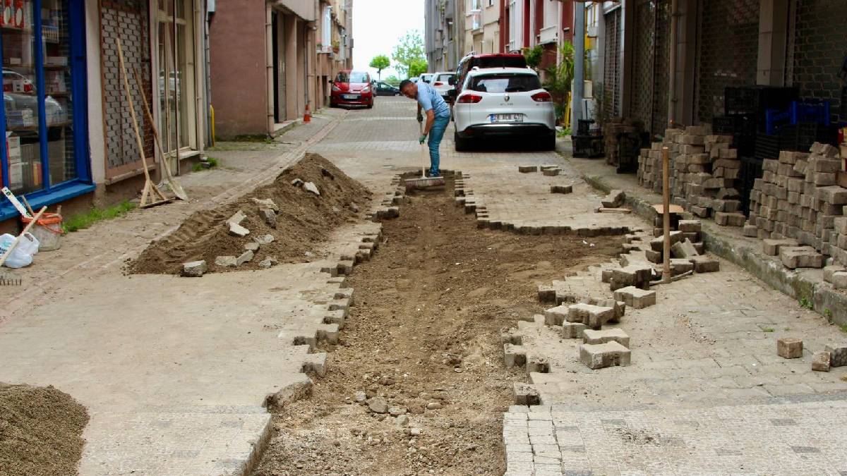 Giresun Belediyesinden şehrin dört bir yanında yoğun mesai