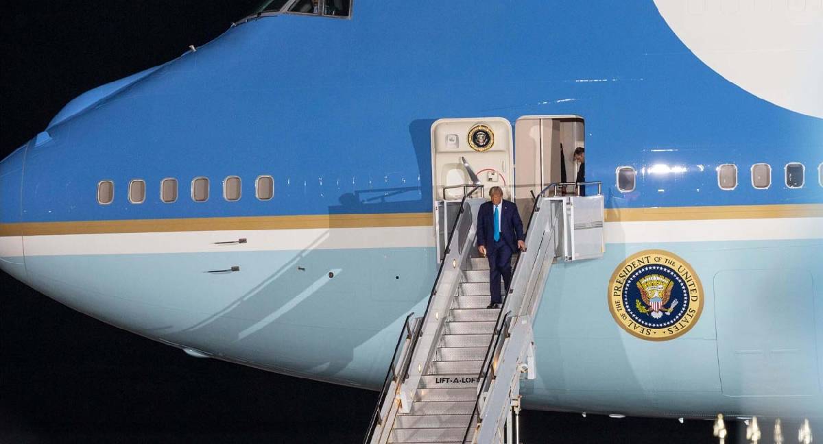 Katar'ın hediye ettiği uçağı tanıtan Trump: Türkiye’ye gideceğim