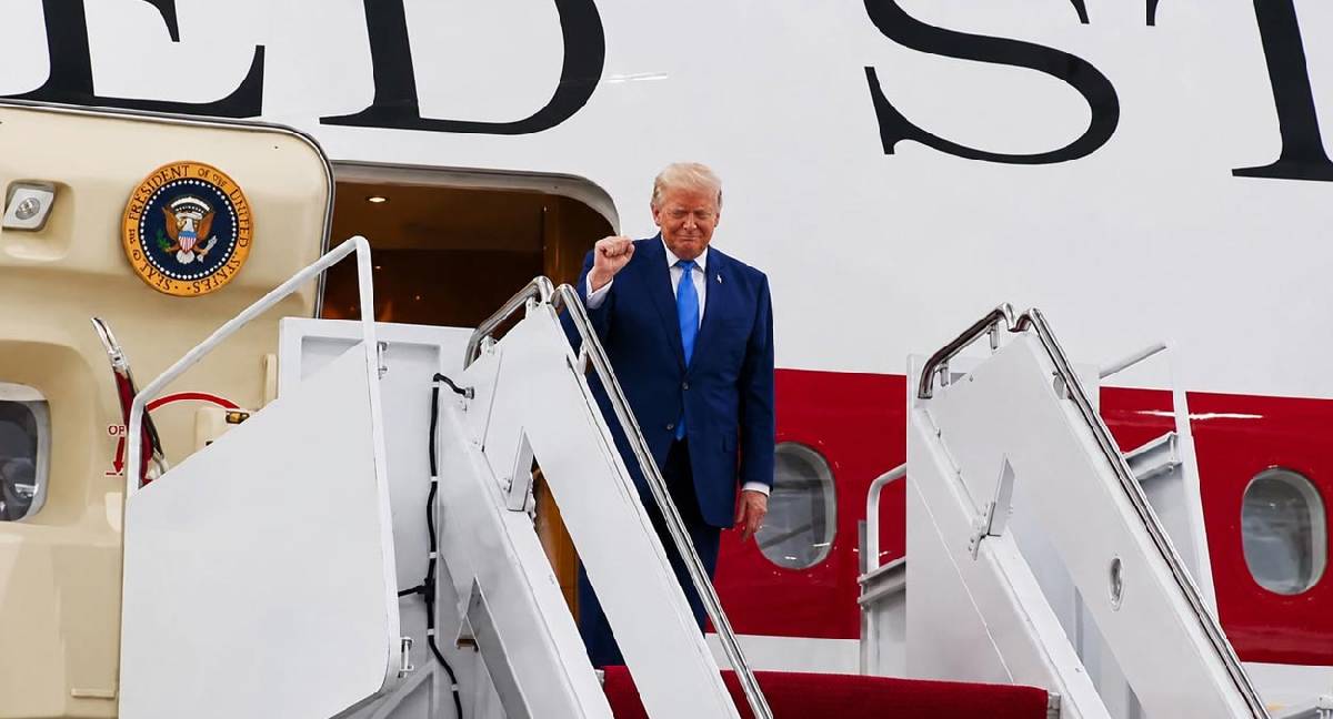 Katar'ın hediye ettiği uçağı tanıtan Trump: Türkiye’ye gideceğim