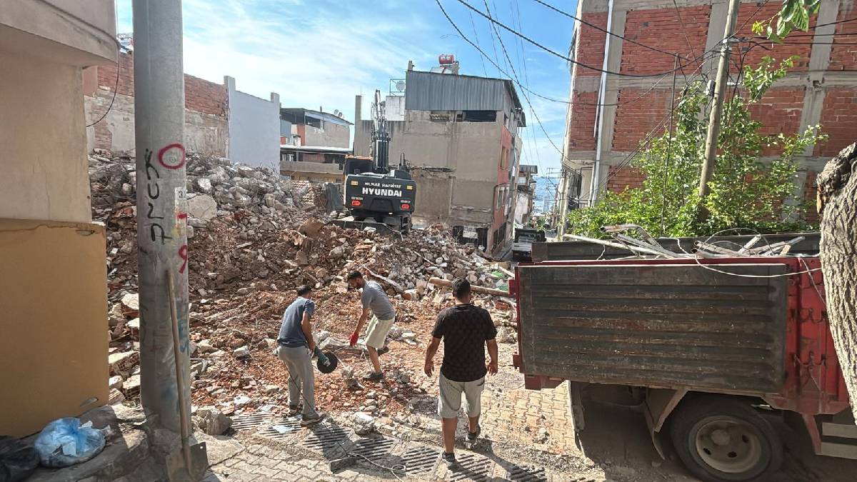 Uzlaşı sağlandı yıkım gerçekleşti