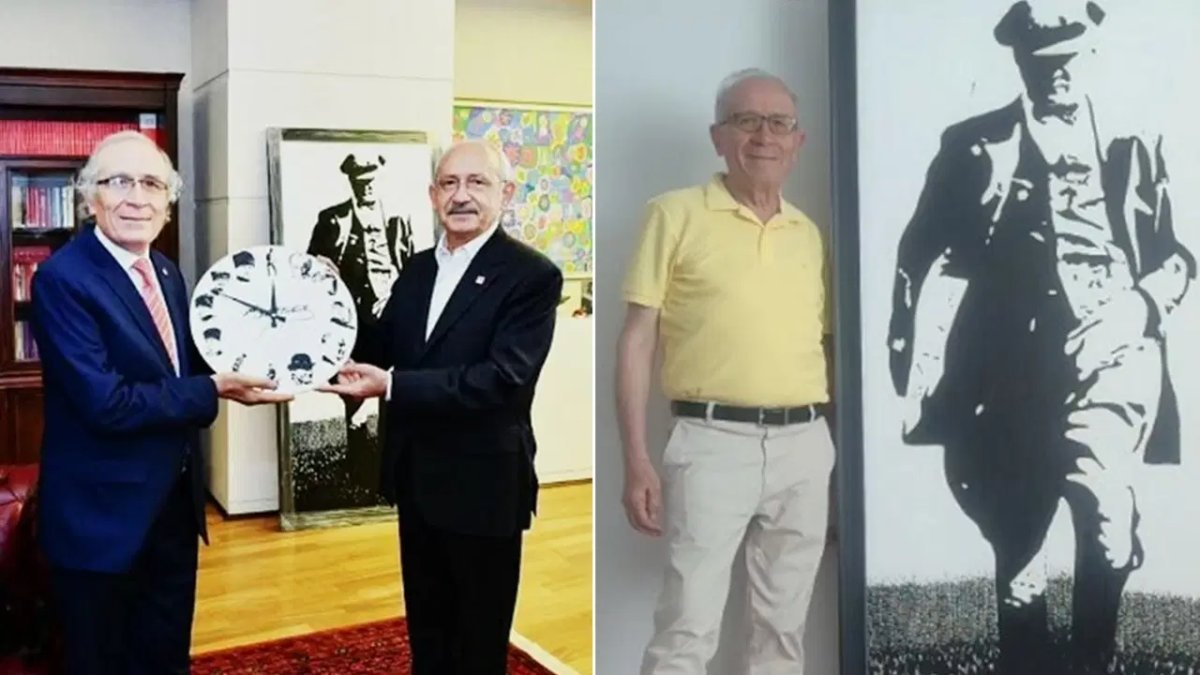 Ressam Hamza Saykan CHP'ye verdiği Atatürk tablolarını geri aldı