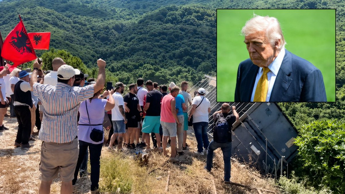 Arnavutluk’ta Trump ailesinin tatil köyü projesine öfke: Protestocular şantiyeyi yerle bir etti