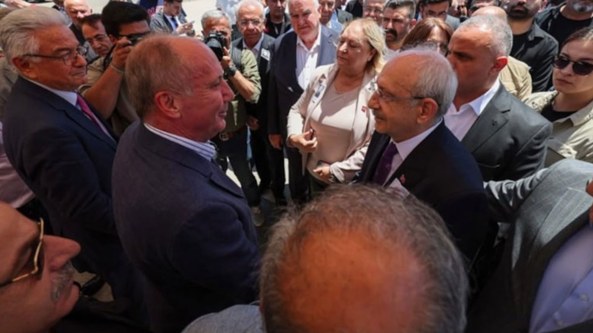Cenaze töreninde dikkat çeken kare: Kılıçdaroğlu ile Muharrem İnce yıllar sonra yan yana