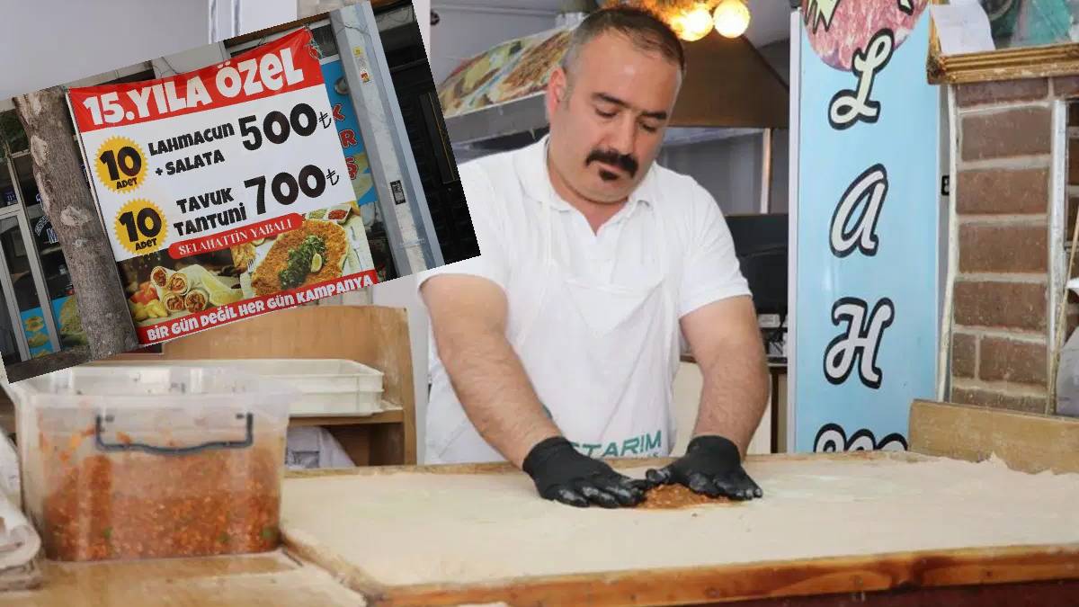50 TL’lik lahmacun krizi: Ucuz sattı, şikayetlerle mağdur oldu
