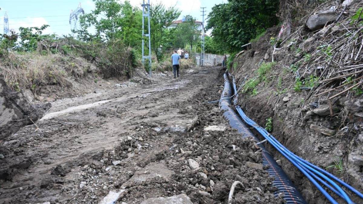 Kdz. Ereğli Belediyesinden Ören Mahallesi’nde altyapı hamlesi