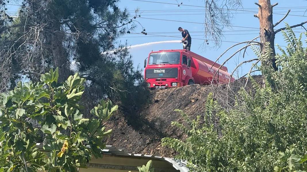 Antalya'da iki orman yangını