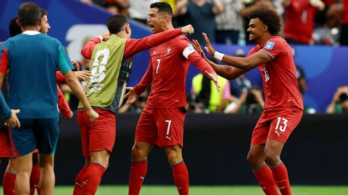 Ronaldo tarihe geçti, Portekiz Özbekistan’ı farklı geçti