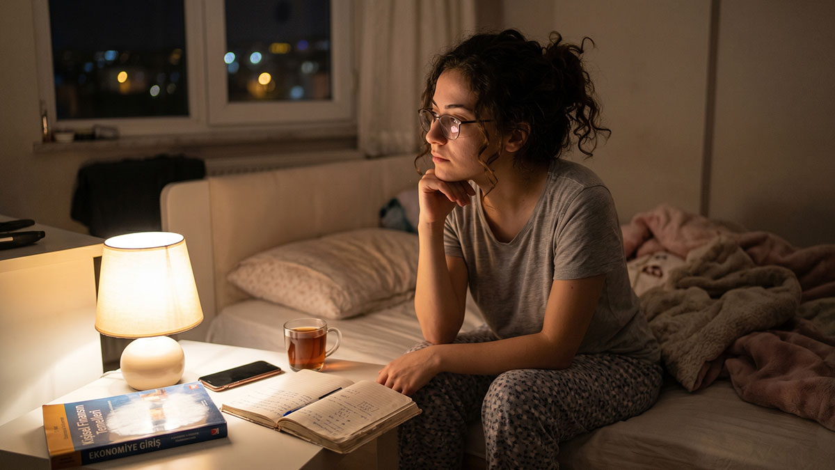 Gençler gece yatağa yattıklarında sadece para düşünüyor