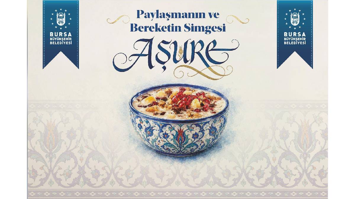 Bursa’da aşure kazanları birlik için kaynayacak