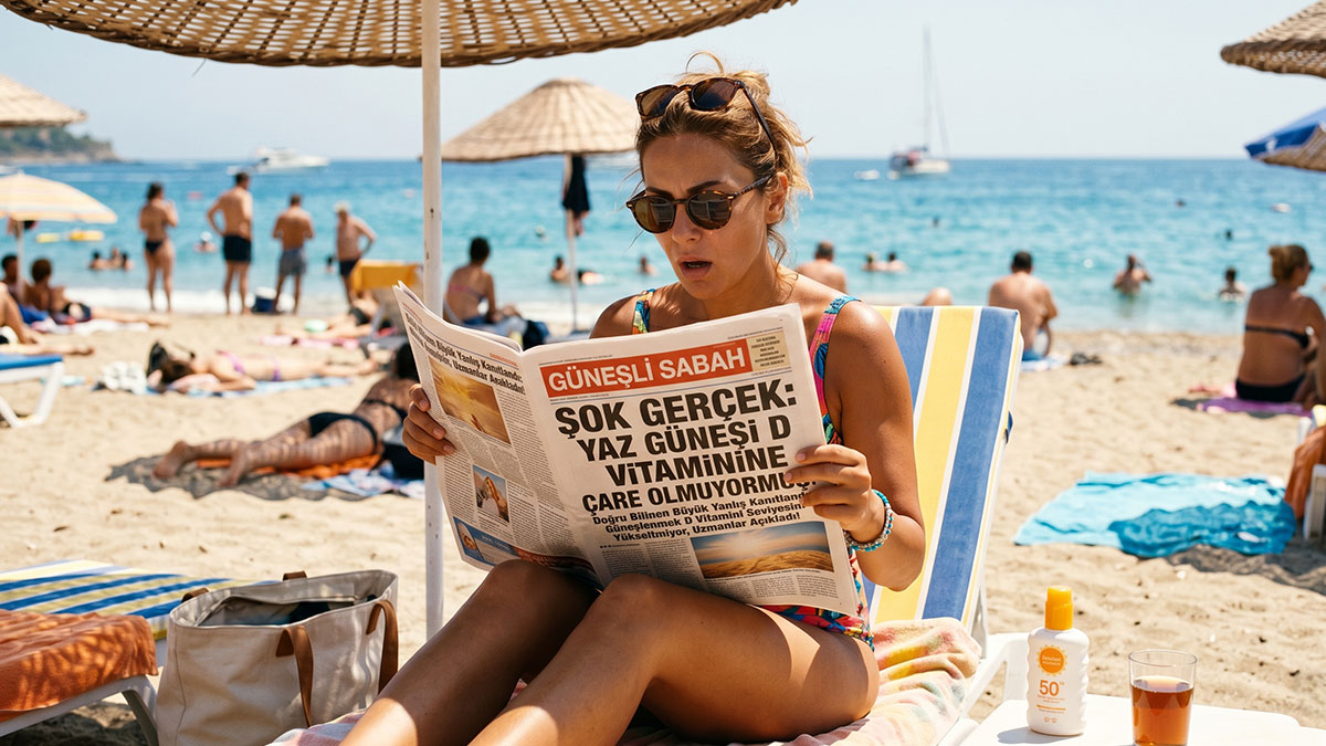 Doğru bilinen yanlış kanıtlandı: Yaz güneşi meğer D vitaminine çare olmuyormuş