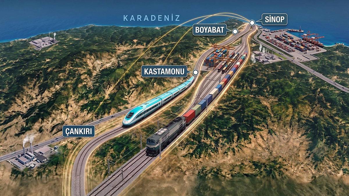 Çankırı, Kastamonu ve Sinop'tan demiryolu hattı için iş birliği