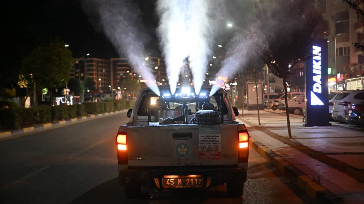 Büyükşehir’den ilaçlama seferberliği: 17 ilçede kesintisiz mesai
