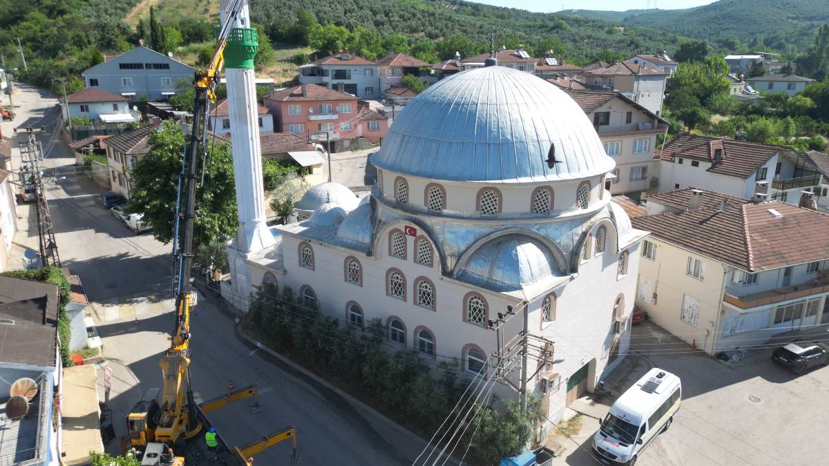 Büyükşehir eliyle camiler yenileniyor