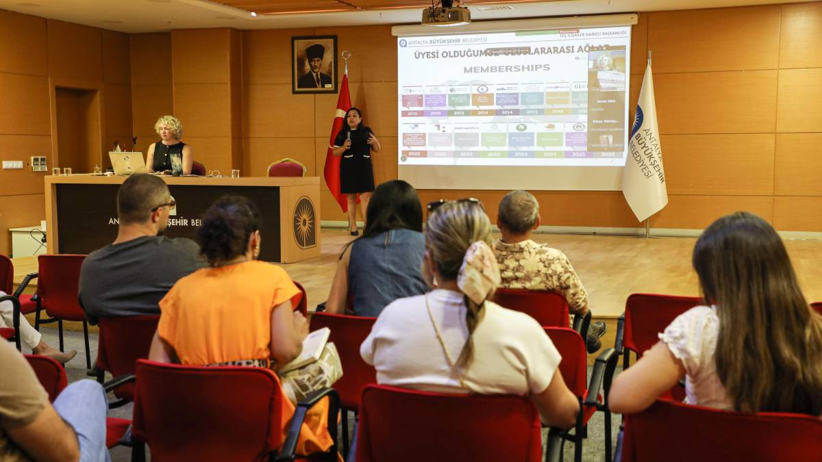 Antalya Büyükşehir Belediyesi’nin çevre vizyonu anlatıldı
