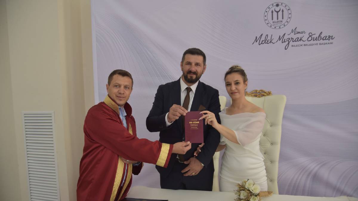 Nikah tarihlerini 26.06. 2026 olarak seçen çiftlerin nikahları kıyıldı