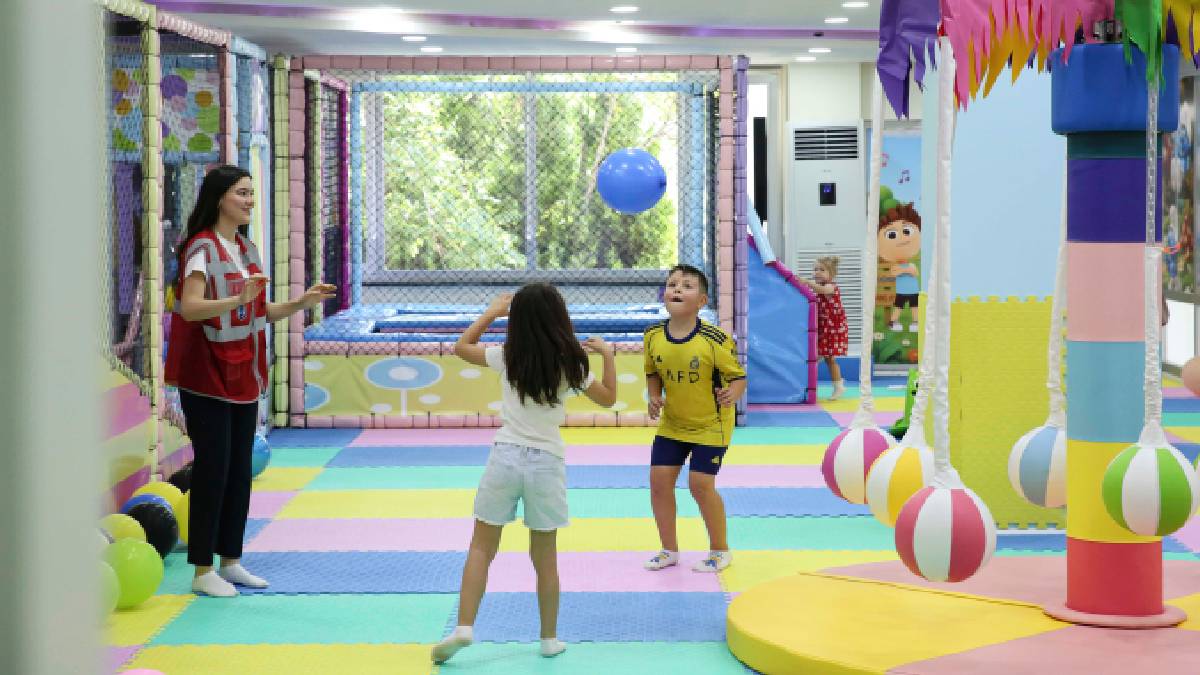 “Başkent Oyun Dünyası”ABB’den çocuklara güvenli oyun alanı