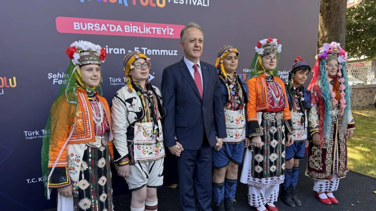 Bursa'da Türkiye Kültür Yolu Festivali başladı