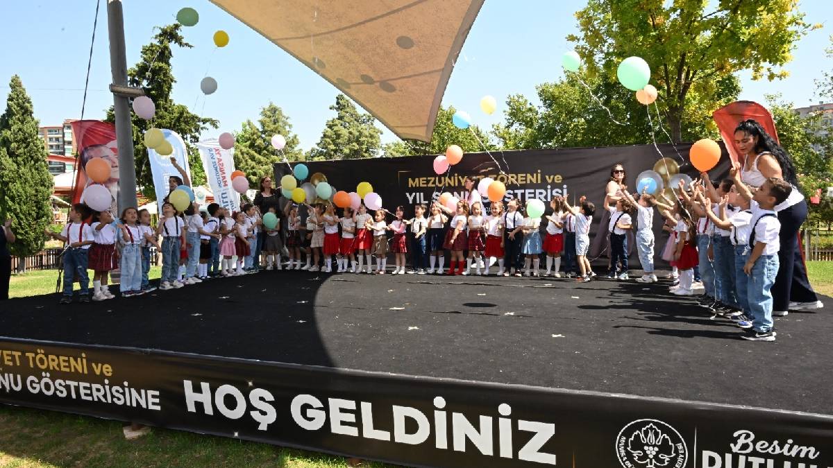 Büyükşehir Çocuk Eğitim Merkezlerinde mezuniyet heyecanı yaşandı