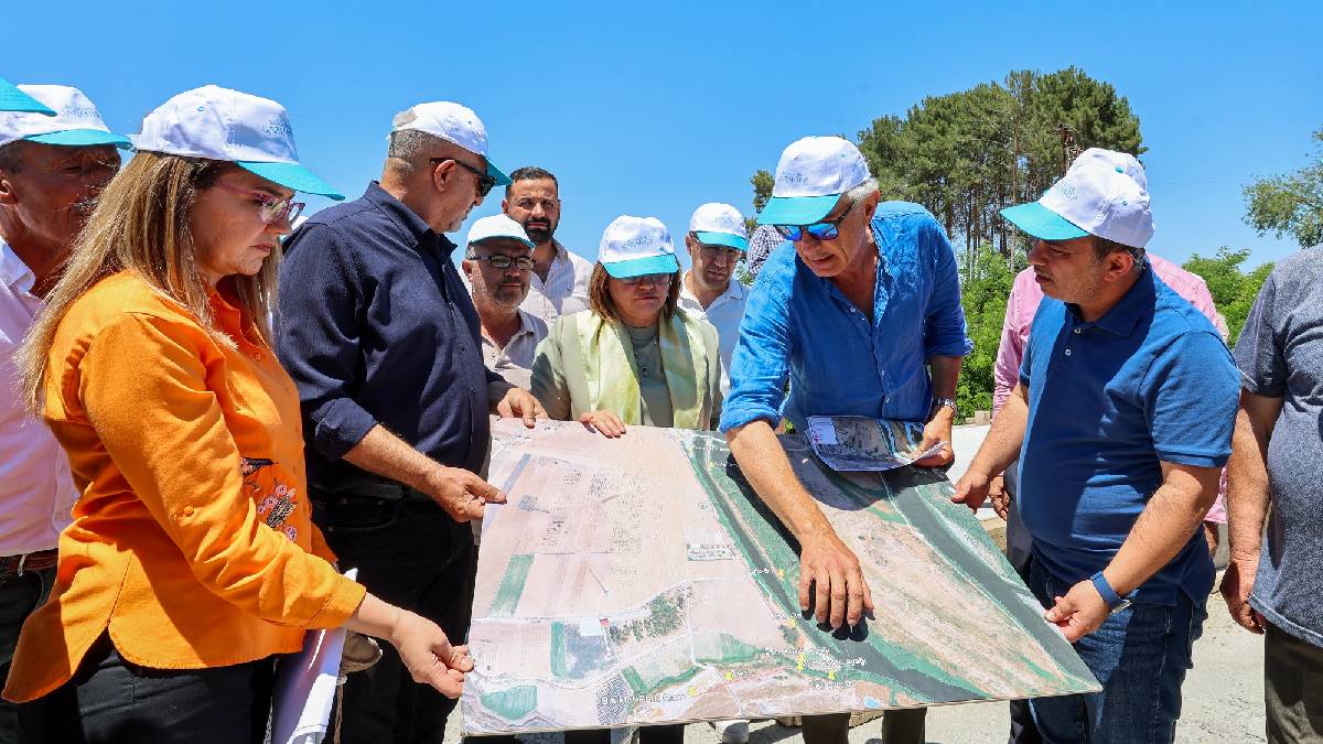 Başkan Şahin, Karkamış Kuş Gözlem Noktası’nda yürütülen çalışmaları inceledi