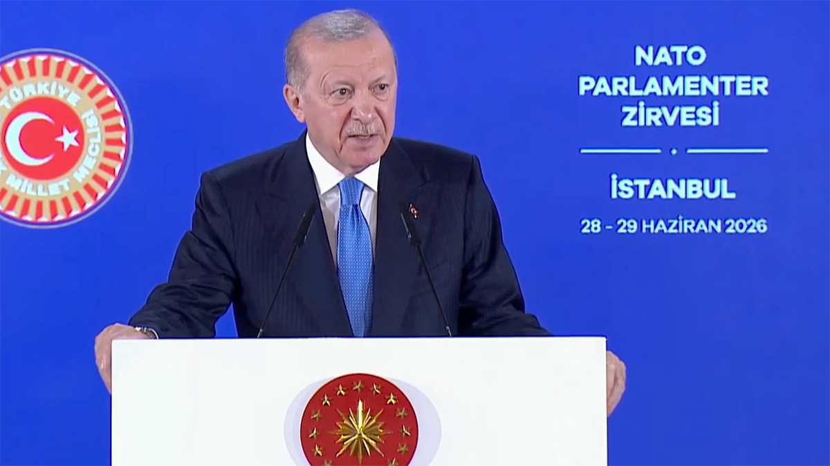 Erdoğan, NATO Parlamenter Zirvesi'nde konuştu: Külfet paylaşımı konusunda üzerimize düşeni yapıyoruz