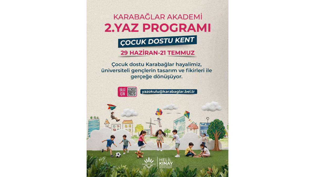 Karabağlar'ın geleceği çocukların gözünden tasarlanacak