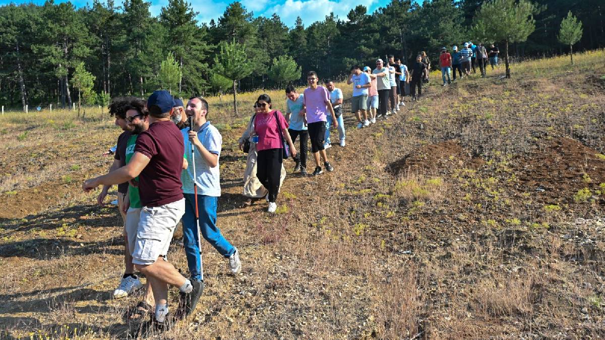 Büyükşehir’in gençlik kampında engeller aşıldı