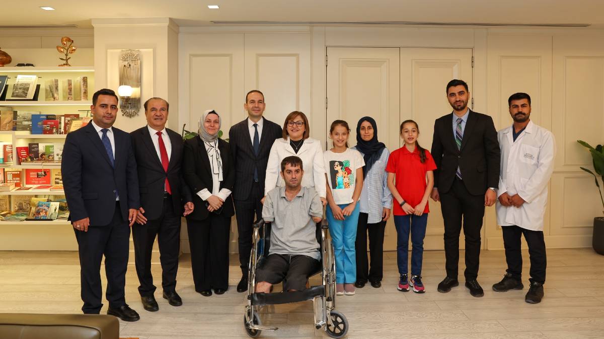 Başkan Şahin'den 4 çocuk babası Doğruyol'a umut eli: Protez süreci başladı