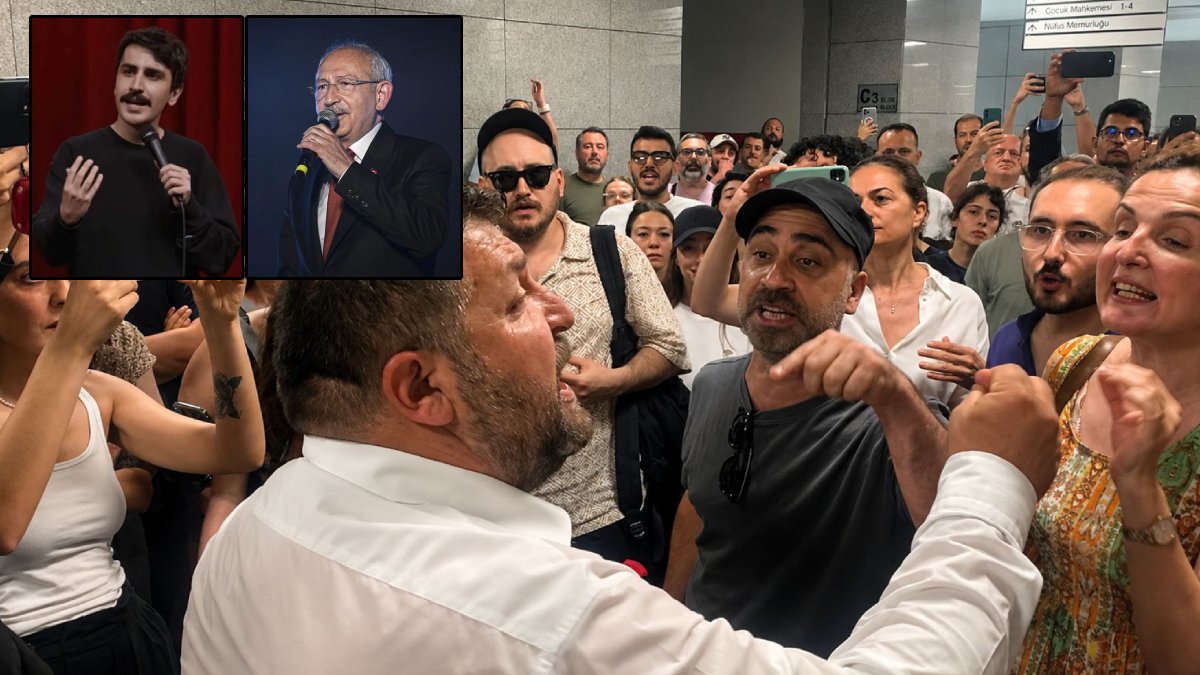 Deniz Göktaş'a desteğe gitmişti: Kılıçdaroğlu'na adliyede 'hain' tepkisi