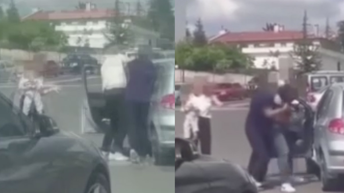 Trafik magandası kadın ve çocuğa aldırmadı! Cezası 180 bin TL oldu