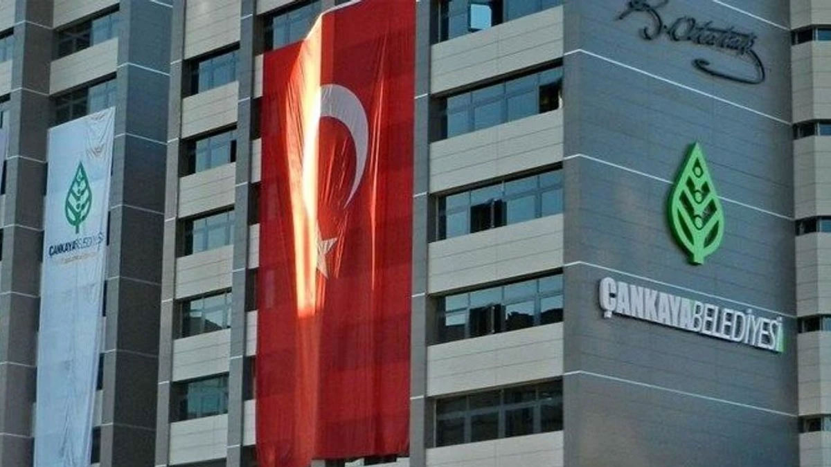 Çankaya Belediye Başkanı Özel Kalem Müdürüne gözaltı