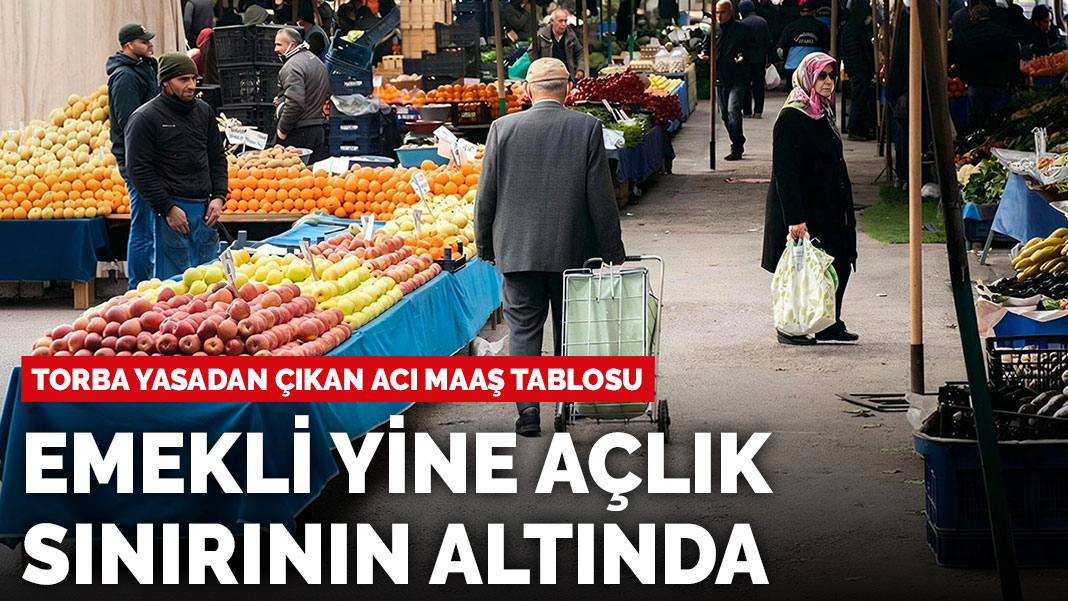 Torba yasayla emekli maaşları artıyor: Milyonlarca emekli açlık sınırında kalacak
